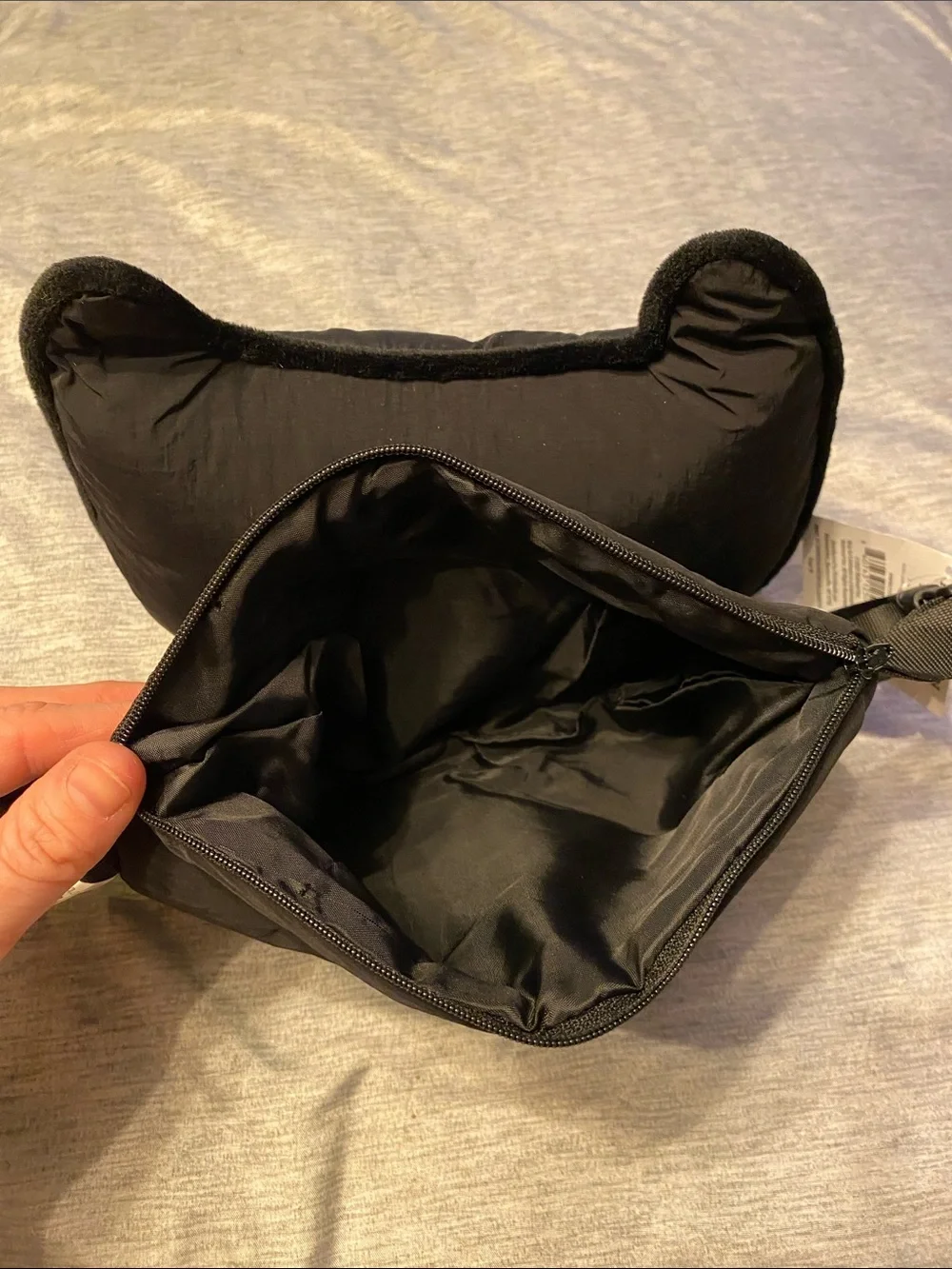 Way To Celebrate Halloween Treat Bag Fanny Pack Waist Bag Black Cat NWT